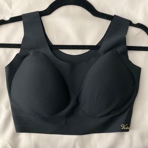 Black Lounge Unlined Scoop Bra